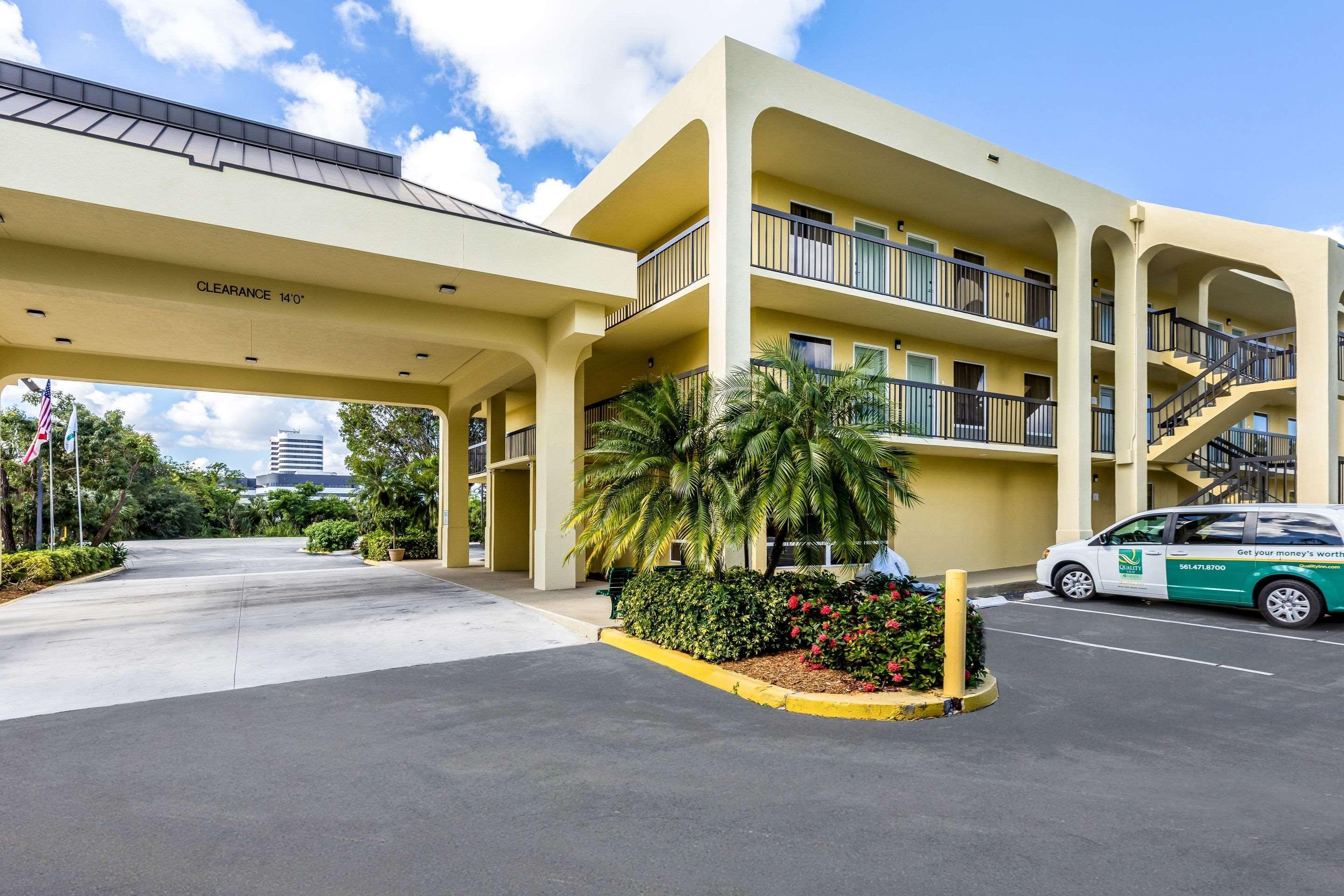 Quality Inn Palm Beach International Airport West Palm Beach Eksteriør billede